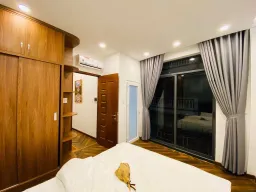 Phòng ngủ - Nhà phố Dương Quảng Hàm Gò Vấp - Phong cách Modern 