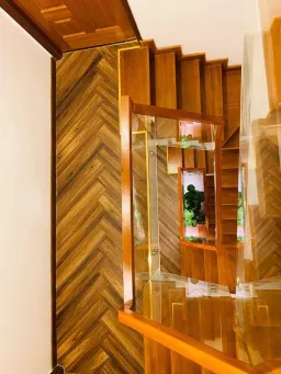 Cầu thang - Nhà phố Dương Quảng Hàm Gò Vấp - Phong cách Modern 
