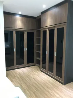 Phòng thay đồ - Nhà phố đường Dương Quảng Hàm Gò Vấp - Phong cách Modern 