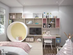 Phòng ngủ - Phòng ngủ Nhà phố Gò Vấp 40m2 - Phong cách Modern 