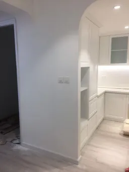 Phòng bếp - Căn hộ Sài Gòn Pearl Bình Thạnh - Phong cách Neo Classic 