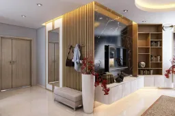 Lối vào - Căn hộ Him Lam Quận 6 54m2 - Phong cách Modern 