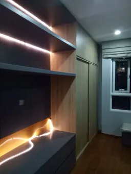 Phòng ngủ - Căn hộ Him Lam Quận 6 - Phong cách Modern 