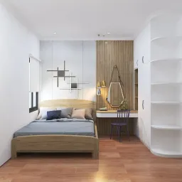 Phòng ngủ - Nhà phố Bảo Lộc - Phong cách Neo Classic 