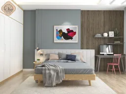 Phòng ngủ - Nhà phố Gò Vấp - Phong cách Modern + Scandinavian 
