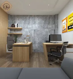 Phòng làm việc - Nhà phố Gò Vấp - Phong cách Modern + Scandinavian 