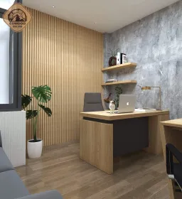 Phòng làm việc - Nhà phố Gò Vấp - Phong cách Modern + Scandinavian 