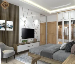 Phòng ngủ - Nhà phố Gò Vấp - Phong cách Modern + Scandinavian 