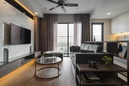 Phòng khách - Căn hộ Estella Quận 2 - Phong cách Modern 