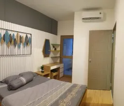 Phòng ngủ - Nhà mẫu Dự án Green Town Bình Tân - Phong cách Color Block + Scandinavian 