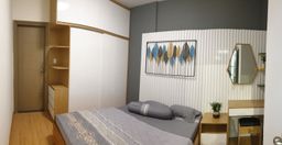 Phòng ngủ - Nhà mẫu Dự án Green Town Bình Tân - Phong cách Color Block + Scandinavian 