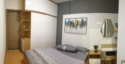 Phòng ngủ - Nhà mẫu Dự án Green Town Bình Tân - Phong cách Color Block + Scandinavian 