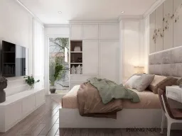 Phòng ngủ - Nhà phố Nha Trang - Phong cách Neo Classic 