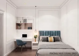 Phòng ngủ - Nhà phố Nha Trang - Phong cách Neo Classic 
