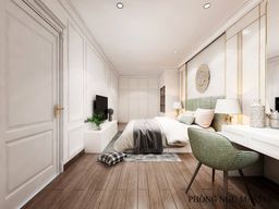 Phòng ngủ - Nhà phố Nha Trang - Phong cách Neo Classic 