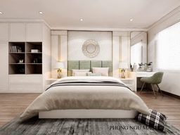 Phòng ngủ - Nhà phố Nha Trang - Phong cách Neo Classic 