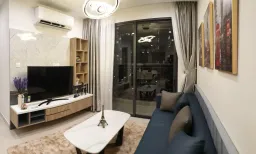 Phòng khách - Căn hộ Vinhomes Central Park Quận Bình Thạnh - Phong cách Modern 
