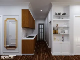 Phòng bếp - Căn hộ Akari City Quận Bình Tân - Phong cách Neo Classic 