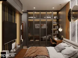 Phòng ngủ - Phòng ngủ Nhà phố Quận 6 15m2 - Phong cách Modern 