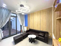 Phòng khách - Nhà phố Thủ Đức - Phong cách Modern 