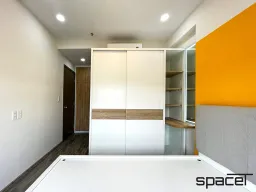 Phòng ngủ - Căn hộ Happy One 2PN - Phong cách Color Block 