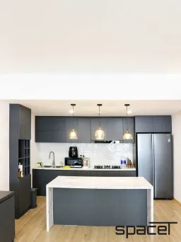 Phòng bếp - Căn hộ Saigon Pearl 3PN - Phong cách Minimalist + Modern 