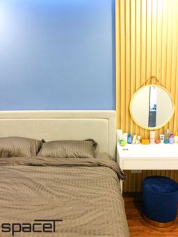 Phòng ngủ - Căn hộ One Verandah 2PN - Phong cách Scandinavian + Modern 