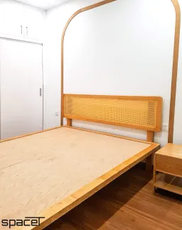 Phòng ngủ - Căn hộ Eco Green Quận 7 - Phong cách Japandi 