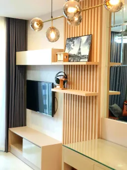 Phòng khách - Căn hộ Vinhomes Grand Park Quận 9 - Phong cách Modern 