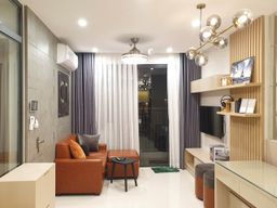 Phòng khách - Căn hộ Vinhomes Grand Park Quận 9 - Phong cách Modern 