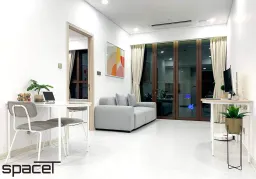 Phòng khách, Phòng ăn - Căn hộ The Metropole Thủ Thiêm - Phong cách Minimalist 