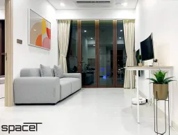 Phòng khách - Căn hộ The Metropole Thủ Thiêm - Phong cách Minimalist 