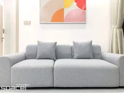 Phòng khách - Căn hộ The Metropole Thủ Thiêm - Phong cách Minimalist 
