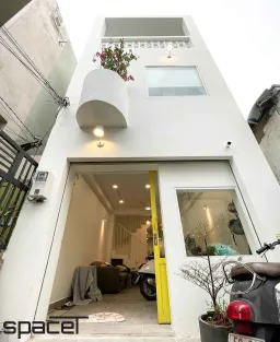 Mặt tiền - Nhà phố Xô Viết Nghệ Tĩnh Quận Bình Thạnh - Phong cách Modern 