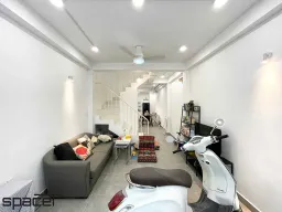 Phòng khách - Nhà phố Xô Viết Nghệ Tĩnh Quận Bình Thạnh - Phong cách Modern 