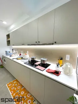 Phòng bếp - Nhà phố Xô Viết Nghệ Tĩnh Quận Bình Thạnh - Phong cách Modern 