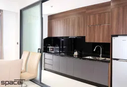 Phòng bếp - Căn hộ Newton Residence Phú Nhuận - Phong cách Modern 