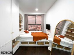 Phòng ngủ - Căn hộ Newton Residence Phú Nhuận - Phong cách Modern 