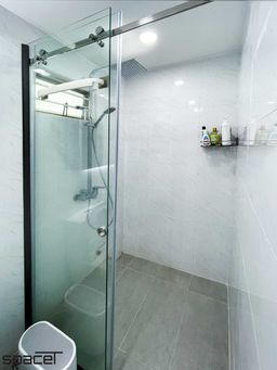Phòng tắm - Nhà phố Lãnh Binh Thăng Quận 11 - Phong cách Modern 