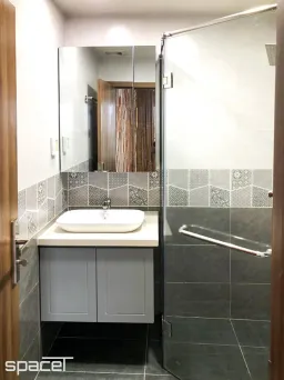 Phòng tắm - Căn hộ Centana Quận 2 - Phong cách Color Block + Scandinavian 