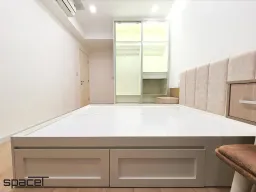 Phòng ngủ - Căn hộ Masteri T5 Thảo Điền - Phong cách Color Block + Scandinavian 