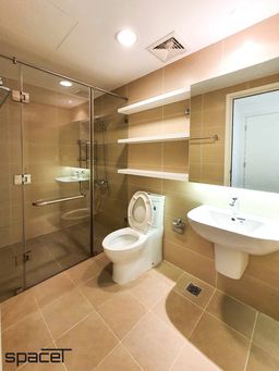 Phòng tắm - Căn hộ Masteri T5 Thảo Điền - Phong cách Color Block + Scandinavian 