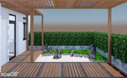 Nhà phố Takara Residence Bình Dương - Phong cách Indochine