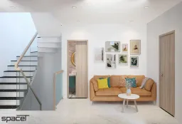 Nhà phố Gò Vấp 132m2 - Phong cách Modern