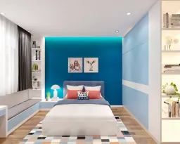 Phòng ngủ - Nhà phố Quận 11 268m2 - Phong cách Modern + Scandinavian 