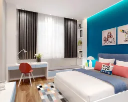 Phòng ngủ - Nhà phố Quận 11 268m2 - Phong cách Modern + Scandinavian 