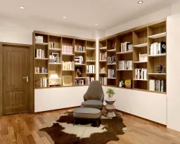 Phòng làm việc - Nhà phố Quận 11 268m2 - Phong cách Modern + Scandinavian 