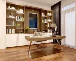 Phòng làm việc - Nhà phố Quận 11 268m2 - Phong cách Modern + Scandinavian 