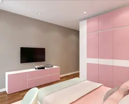 Phòng ngủ - Nhà phố Gò Vấp 144m2 - Phong cách Modern 