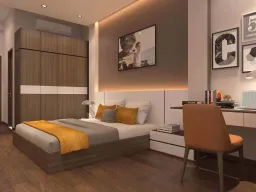 Phòng ngủ - Nhà phố Bình Thạnh - Phong cách Modern 